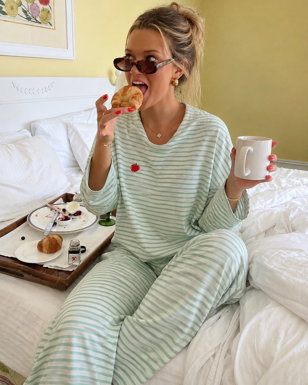 ‘Pie’ Pajama Set